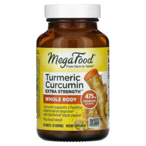 Thực phẩm chức năng MegaFood Turmeric Curcumin Extra Strength 60 Tablets 051494100066