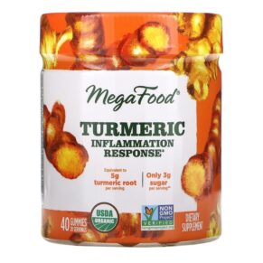 Thực phẩm chức năng MegaFood Turmeric Inflammation Response 40 Gummies 051494104132