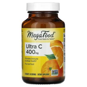Thực phẩm chức năng MegaFood Ultra C 400 mg 60 Tablets 051494101841