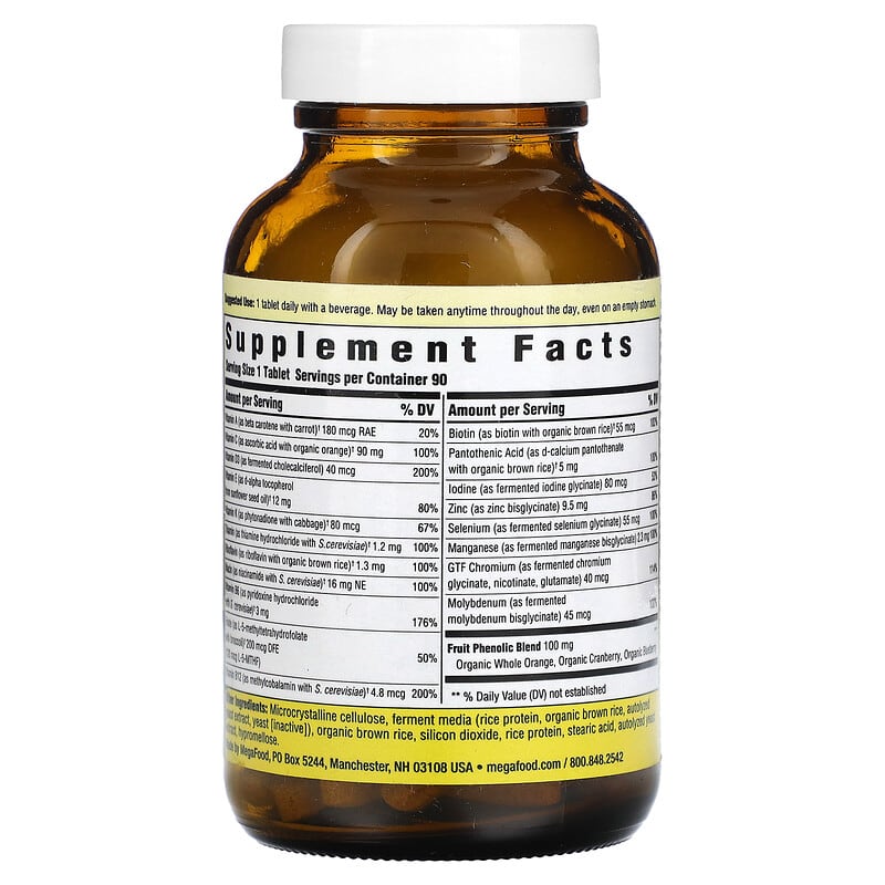 MegaFood Women Over 55 One Daily 90 Tablets 2 Thực phẩm bổ sung MegaFood Women Over 55 One Daily 90 Tablets 051494103531