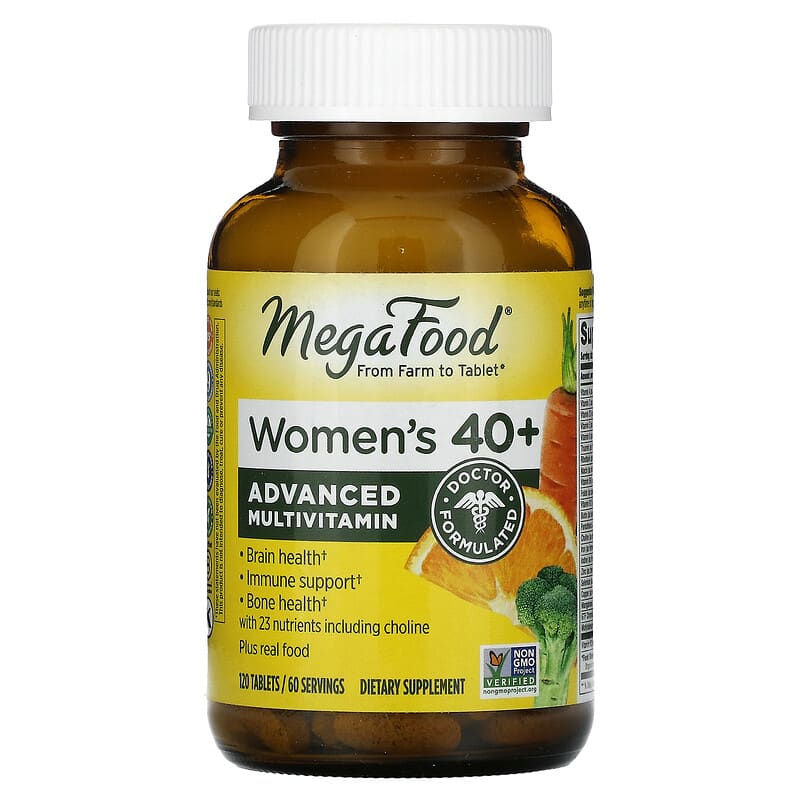 MegaFood Women's 40+ Advanced Multivitamin 120 Tablets 8 Thực phẩm chức năng MegaFood Women's 40+ Advanced Multivitamin 120 Tablets 051494103227