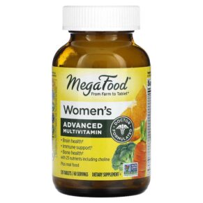 Thực phẩm chức năng MegaFood Women's Advanced Multivitamin 120 Tablets 051494103241