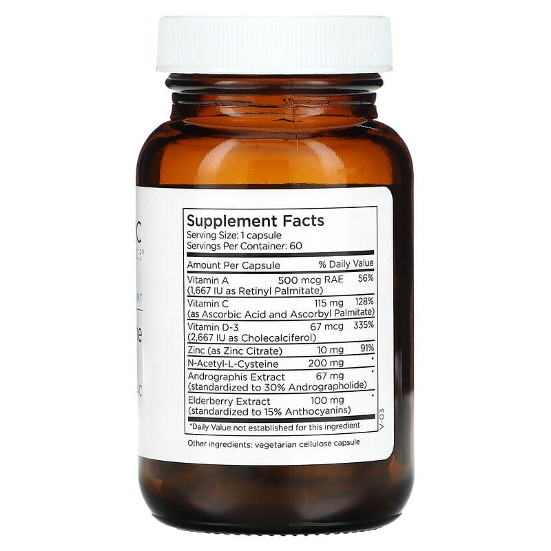 Metabolic Maintenance Acute Immune Boost 60 Capsules 2 Thực phẩm bổ sung Metabolic Maintenance Acute Immune Boost 60 Capsules 838287007111