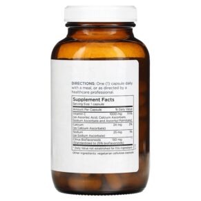 Thực phẩm bổ sung Metabolic Maintenance Buffered Vitamin C with Bioflavonoids 1.000 mg 90 Capsules 838287002321