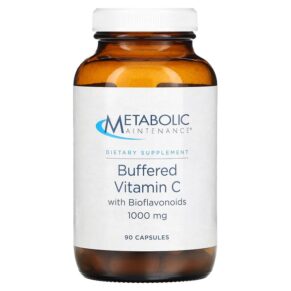 Thực phẩm chức năng Metabolic Maintenance Buffered Vitamin C with Bioflavonoids 1.000 mg 90 Capsules 838287002321
