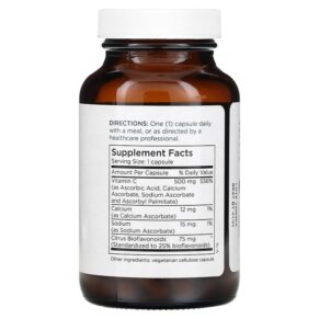 Metabolic Maintenance Buffered Vitamin C with Bioflavonoids 500 mg 90 Capsules 3 Thực phẩm bổ sung Metabolic Maintenance Buffered Vitamin C with Bioflavonoids 500 mg 90 Capsules 838287002307