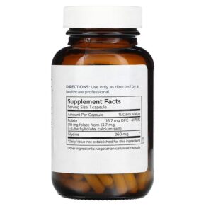 Thực phẩm bổ sung Metabolic Maintenance L-Methylfolate 10 mg 90 Capsules 838287005193
