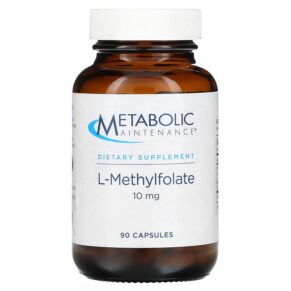 Thực phẩm chức năng Metabolic Maintenance L-Methylfolate 10 mg 90 Capsules 838287005193