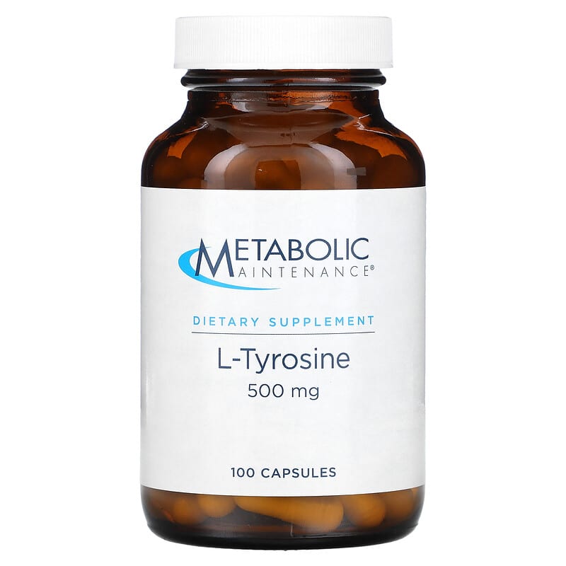 Metabolic Maintenance L-Tyrosine 500 mg 100 Capsules 8 Thực phẩm chức năng Metabolic Maintenance L-Tyrosine 500 mg 100 Capsules 838287001485