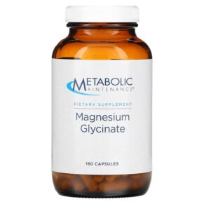 Thực phẩm chức năng Metabolic Maintenance Magnesium Glycinate 180 Capsules 838287004394