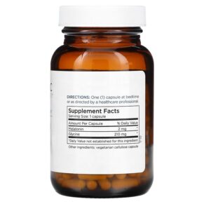 Thực phẩm bổ sung Metabolic Maintenance Melatonin 2 mg 180 Capsules 838287006343