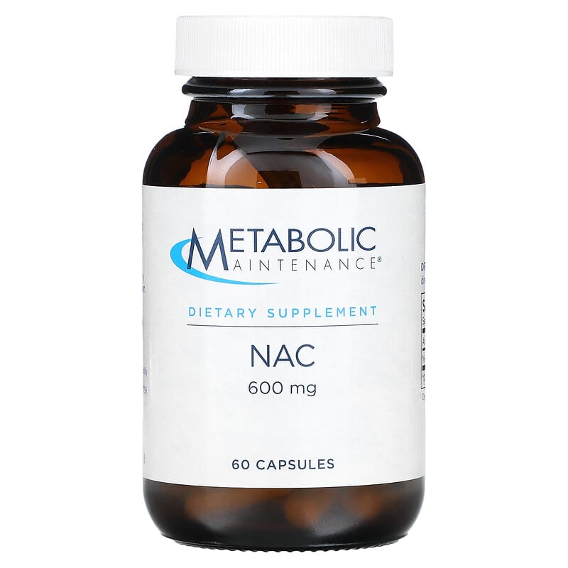 Metabolic Maintenance NAC 600 mg 60 Capsules 8 Thực phẩm chức năng Metabolic Maintenance NAC 600 mg 60 Capsules 838287001508