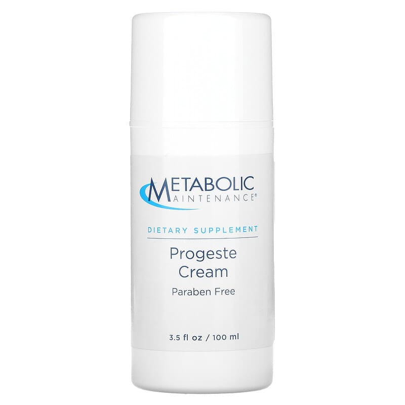 Metabolic Maintenance Progeste Cream 3.5 fl oz (100 ml) 8 Thực phẩm chức năng Metabolic Maintenance Progeste Cream 3.5 fl oz (100 ml) 838287006435