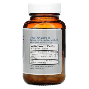 Thực phẩm bổ sung Metabolic Maintenance Zinc Picolinate 30 mg 100 Capsules 838287004363