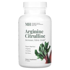 Thực phẩm chức năng Michael's Naturopathic Arginine Citrulline 90 Tablets 755929060016