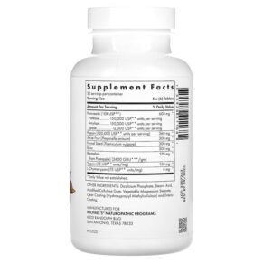 Thực phẩm bổ sung Michael's Naturopathic Recovery Zymes 180 Enteric-Coated pH Stable Tablets 755929011681