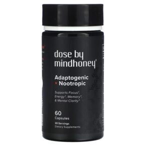 Thực phẩm chức năng Mindhoney Dose Adaptogenic Nootropic 60 Capsules 860005809905