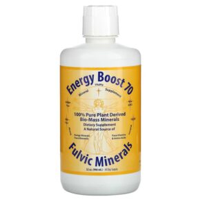 Thực phẩm chức năng Morningstar Minerals Energy Boost 70 Fulvic Minerals 32 oz (946 ml) 819237009980