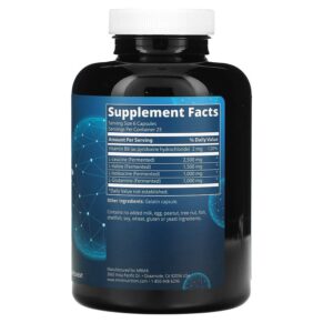 Thực phẩm bổ sung MRM Nutrition BCAA+G 6000 150 Capsules 609492710284