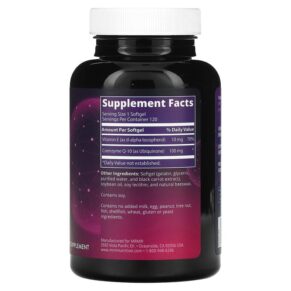 Thực phẩm bổ sung MRM Nutrition CoQ-10 100 mg 120 Softgels 609492550163