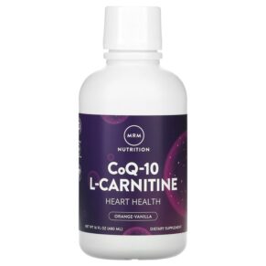 Thực phẩm chức năng MRM Nutrition CoQ-10 L-Carnitine Liquid Orange-Vanilla 16 fl oz (480 ml) 609492722171