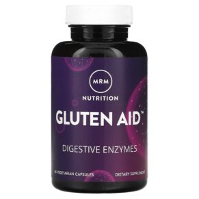 Thực phẩm chức năng MRM Nutrition Gluten Aid 60 Vegetarian Capsules 609492310194