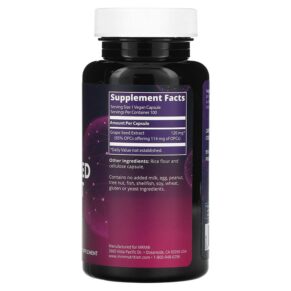 Thực phẩm bổ sung MRM Nutrition Grape Seed Extract 100 Vegan Capsules 609492580016
