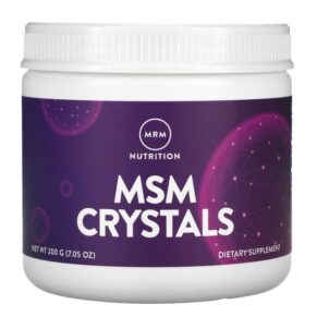 Thực phẩm chức năng MRM Nutrition MSM Crystals 1.000 mg 7.05 oz (200 g) 609492220028