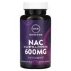 MRM Nutrition Nac N-Acetyl-L-Cysteine 600 mg 60 Vegan Capsules 5 Thực phẩm chức năng MRM Nutrition Nac N-Acetyl-L-Cysteine 600 mg 60 Vegan Capsules 609492850065