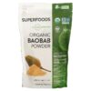 Thực phẩm chức năng MRM Nutrition Organic Baobab Powder 8.5 oz (240 g) 609492800046