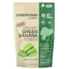 Thực phẩm chức năng MRM Nutrition Raw Organic Green Banana Powder 8.5 oz (240 g) 609492800220