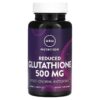 Thực phẩm chức năng MRM Nutrition Reduced Glutathione 500 mg 60 Vegan Capsules 609492850089