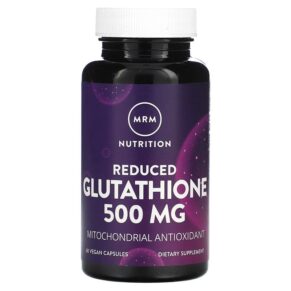 Thực phẩm chức năng MRM Nutrition Reduced Glutathione 500 mg 60 Vegan Capsules 609492850089