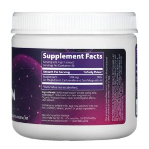 Thực phẩm bổ sung MRM Nutrition Relax-All Magnesium Hibiscus Infused Yuzu 8 oz (226 g) 609492300522