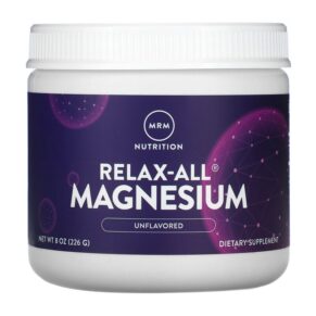 Thực phẩm chức năng MRM Nutrition Relax-All Magnesium Unflavored 8 oz (226 g) 609492300508