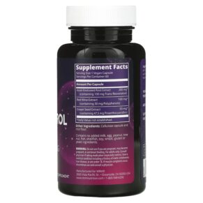 Thực phẩm bổ sung MRM Nutrition Resveratrol 60 Vegan Capsules 609492850003