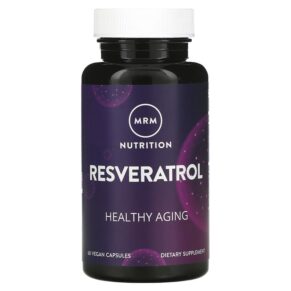 Thực phẩm chức năng MRM Nutrition Resveratrol 60 Vegan Capsules 609492850003