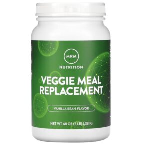 Thực phẩm chức năng MRM Nutrition Veggie Meal Replacement Vanilla Bean 3 lbs (1.361 g) 609492720443
