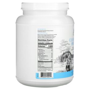 Thực phẩm bổ sung Mt. Capra Clean Whey Protein Vanilla Bean 16 oz (453 g) 633924720015