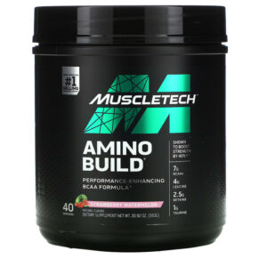 Thực phẩm chức năng MuscleTech Amino Build Strawberry Watermelon 20.92 oz (593 g) 631656715811