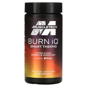 Thực phẩm chức năng MuscleTech Burn iQ Smart Thermo 100 Capsules 631656610581