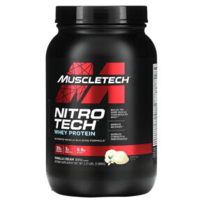 Thực phẩm chức năng MuscleTech Nitro Tech Whey Protein Vanilla Cream 2.21 lbs (1 kg) 631656703252