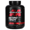 Thực phẩm chức năng MuscleTech NitroTech Whey Peptides Milk Chocolate 4 lbs (1.81 kg) 631656703283