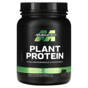 Thực phẩm chức năng MuscleTech Plant Protein Chocolate Hazelnut Brownie 1.85 lb (840 g) 631656716795