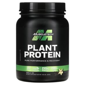 Thực phẩm chức năng MuscleTech Plant Protein Vanilla 1.82 lbs (824 g) 631656716801