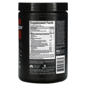 Thực phẩm bổ sung MuscleTech Shatter Pre-Workout Sour Blue Razz 12.82 oz (363 g) 631656715682