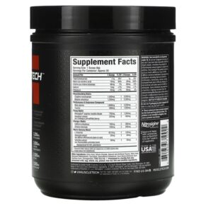 Thực phẩm bổ sung MuscleTech VaporX5 Pre-Workout Blue Razz Freeze 9.4 oz (266 g) 631656710922
