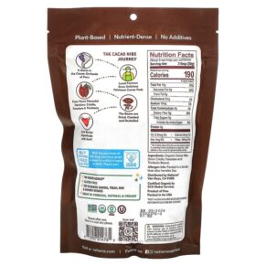 Thực phẩm bổ sung Natierra Organic Cacao Nibs 10 oz (283 g) 812907014765