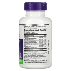 Thực phẩm bổ sung Natrol B-Complex Fast Dissolve Coconut 90 Tablets 047469063313
