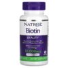 Thực phẩm chức năng Natrol Biotin Maximum Strength 10.000 mcg 100 Tablets 047469053963